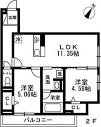 (仮)国立市谷保4丁目PJ 新築共同住宅A棟 3階/303