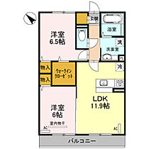 サンシャインプラザ  ｜ 埼玉県さいたま市岩槻区美園東１丁目（賃貸アパート2LDK・3階・58.34㎡） その2