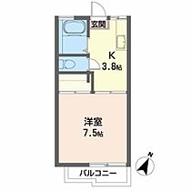 メゾンアルファＢ 203 ｜ 宮城県仙台市青葉区葉山町5-26（賃貸アパート1K・2階・24.50㎡） その2