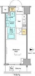 プラウドフラット本所吾妻橋 1Kの間取図画像