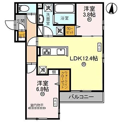 カーサルミノサ駒川_間取り_0