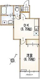 ひかるはいむ 1DKの間取図画像