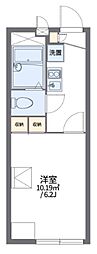 レオパレスみすずが丘 1Kの間取図画像
