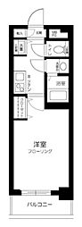 メゾン・ド・ヴィレ高円寺 1Kの間取図画像