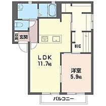 ビバリーヒルズ　Ｄ 00202 ｜ 埼玉県深谷市岡262-8（賃貸アパート1LDK・2階・50.00㎡） その2