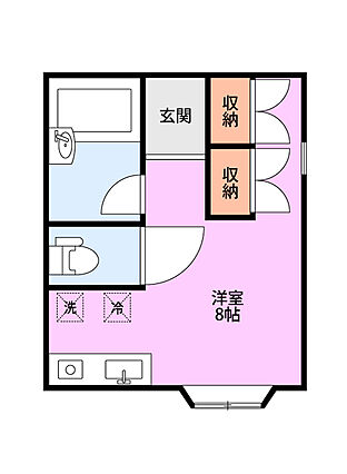 ＭＣコーポ１_間取り_0