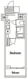PARKWell大島 1Kの間取図画像