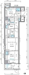 品川区東品川4丁目マンション 2LDKの間取図画像