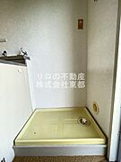 洗濯パン付きで水漏れの心配がいりません！