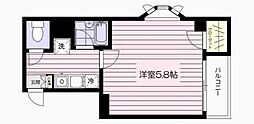 セフ・マサアケン 1Kの間取図画像
