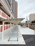 屋根付き駐輪場が嬉しいです♪♪