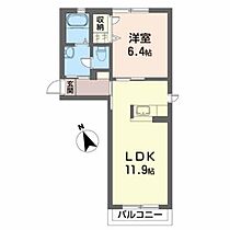 コンフォータブル　Ｂ B201 ｜ 山形県山形市嶋南２丁目2-28（賃貸アパート1LDK・2階・41.94㎡） その2