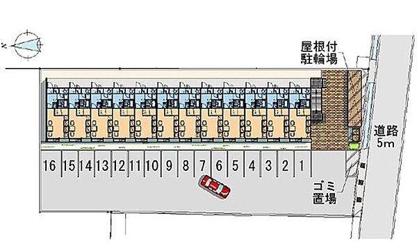 レオパレスＣｏｍｆｏｒｔ 210｜香川県高松市元山町(賃貸アパート1K・2階・23.18㎡)の写真 その14