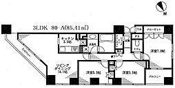 レジディア日本橋馬喰町 3LDKの間取図画像