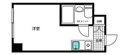 サンハイム田町 ワンルームの間取図画像