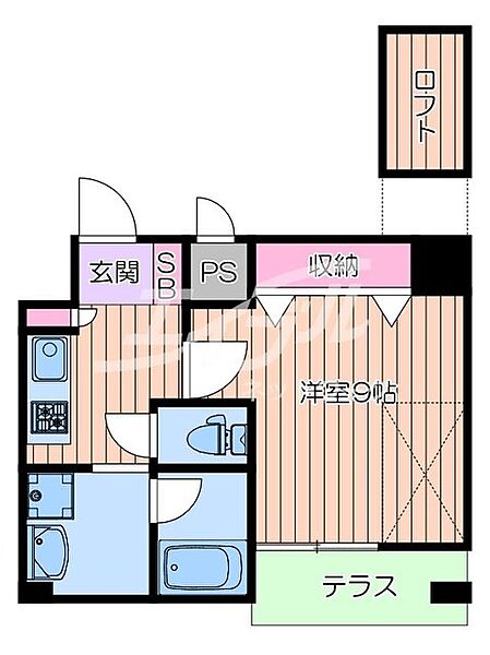 大阪府大阪市旭区赤川２丁目(賃貸マンション1K・1階・26.63㎡)の写真 その2