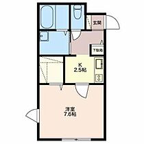 アークイガラシII 0205 ｜ 新潟県新潟市西区五十嵐２の町8285-5（賃貸アパート1K・2階・30.31㎡） その2