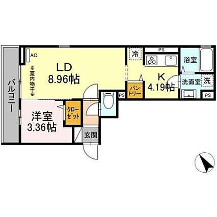 ロゼ清新_間取り_0