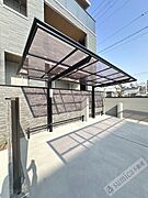 屋根付きの駐輪場で雨の日も安心♪
