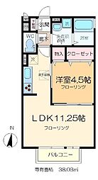 グランジュテ 2階/-