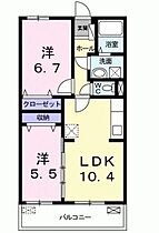 ザ・レジデンス・イレスト  ｜ 埼玉県草加市新里町（賃貸マンション2LDK・2階・53.75㎡） その2