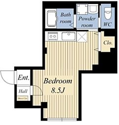 間取図画像 ワンルーム