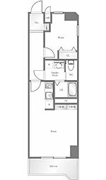 GSハイム東高円寺 1LDKの間取図画像