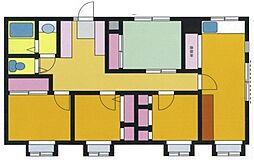 サイレンス・コーポ 4LDKの間取図画像