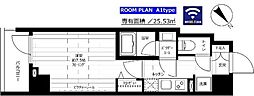 ステージファースト浅草桜橋 1Kの間取図画像