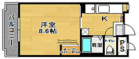 館アズビック 417 ｜ 福島県郡山市亀田２丁目12-26（賃貸マンション1K・4階・27.01㎡） その2