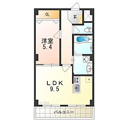 JR関西本線 久宝寺駅 徒歩8分 2階/-