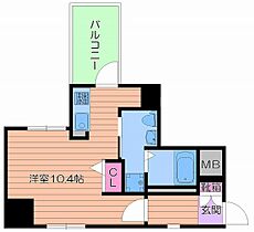 ヴィラタワー谷町  ｜ 大阪府大阪市中央区徳井町２丁目1-7（賃貸マンション1R・12階・26.89㎡） その2