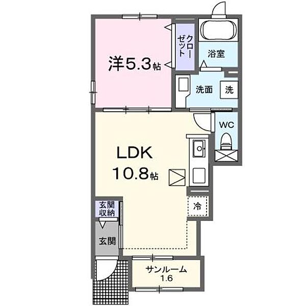 アリビオ・リラII 101｜静岡県富士市厚原(賃貸アパート1LDK・1階・40.02㎡)の写真 その2