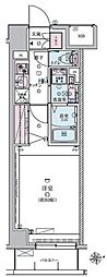 リヴシティ成増ミュジオ 1Kの間取図画像