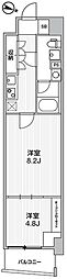 ウィーヴベース板橋本町 1LDKの間取図画像