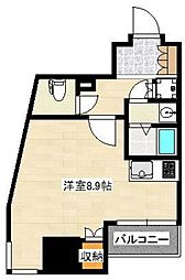 ユニーブル田端新町 1Kの間取図画像