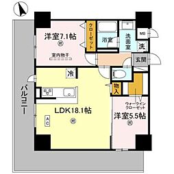 D-ROOM帝塚山 5階/-