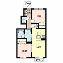 レイク　ファミーユ 0106 ｜ 滋賀県大津市弥生町10-29（賃貸アパート2LDK・1階・54.56㎡） その2