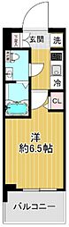 SHOKENResidence亀有 1Kの間取図画像