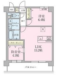 Ｌａ ｃａｓａ ｄｏｌｃｅ 1階2LDKの間取り