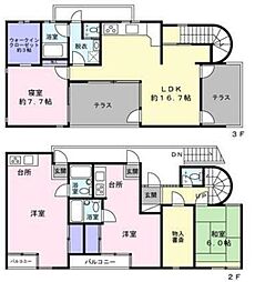 ハイツピアレス 3階