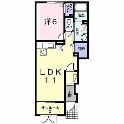 サニーガーデン２_間取り_0