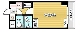 リファレンス浮間 ワンルームの間取図画像
