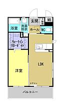 Ｆｏｒｅｓｔｒｙ都城駅前 201 ｜ 宮崎県都城市栄町（賃貸マンション1LDK・2階・41.00㎡） その2