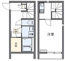 レオネクストルミエール南荻窪 1Kの間取図画像