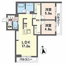 ビアッジオ松縄 102 ｜ 香川県高松市松縄町50-7（賃貸マンション2LDK・1階・66.35㎡） その2