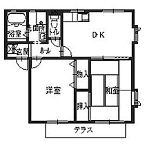 エーディハイツＤ D102 ｜ 大阪府八尾市老原５丁目76-1（賃貸アパート2DK・1階・50.69㎡） その2