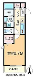 クレイ・ハイツ2 1階