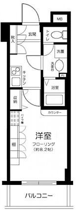 エスコート芝浦ＥＡＳＴ_間取り_0