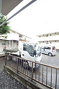 ★陽のあたる、明るいバルコニー（1Ｆより）★